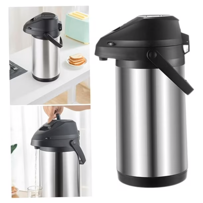 Thermos a pompe intérieure Inox Incassable (4Litres)
